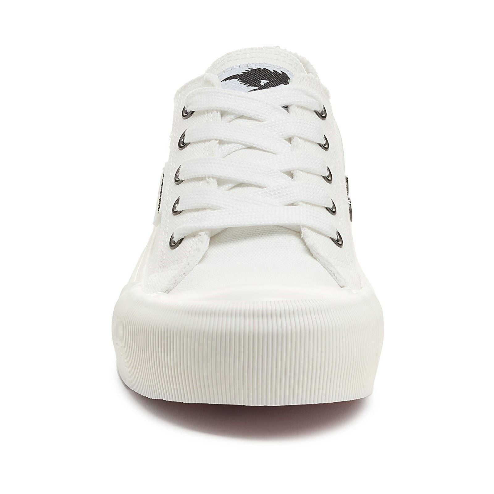 Rocket Dog Jazzin Plus 12A Sneakers Blancs En Coton Pour Femmes