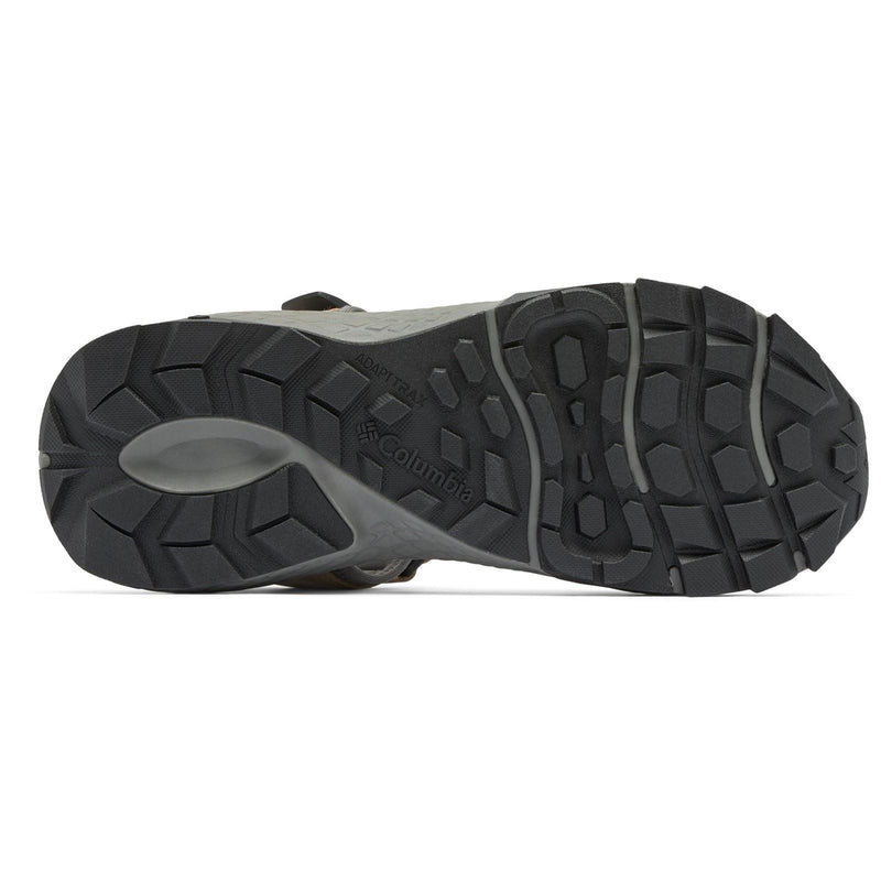 Columbia Peakfreak Rush Sandales Oxford En Cuir Pour Hommes Tan/Quarry