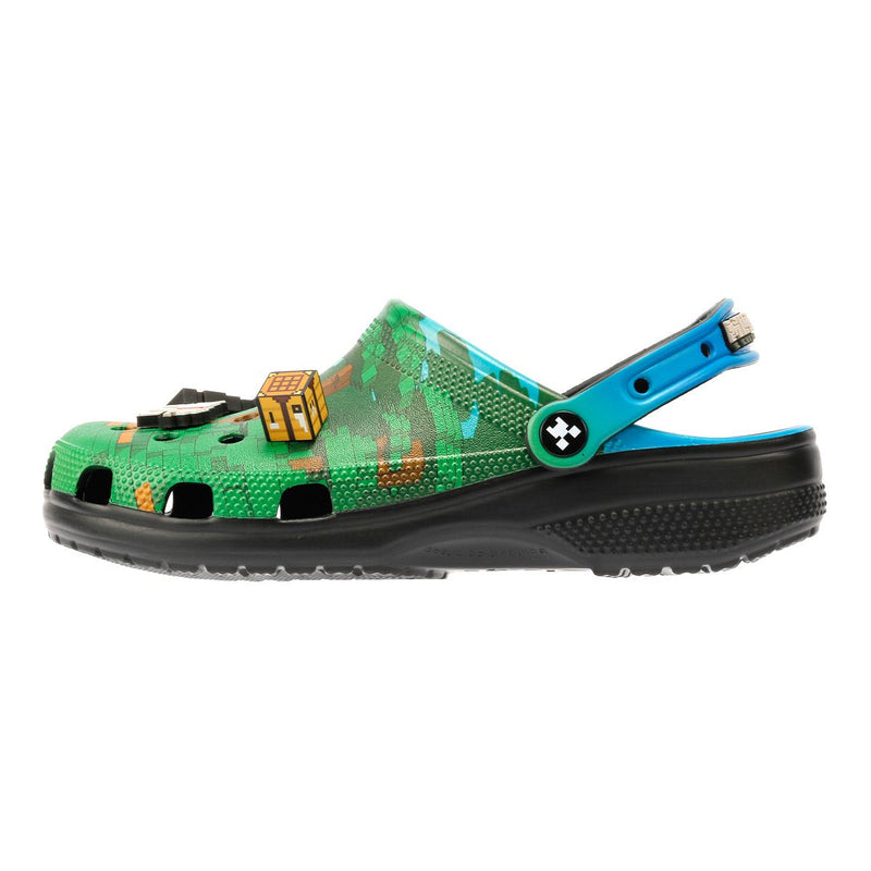Crocs Minecraft Classic Sandales Vertes