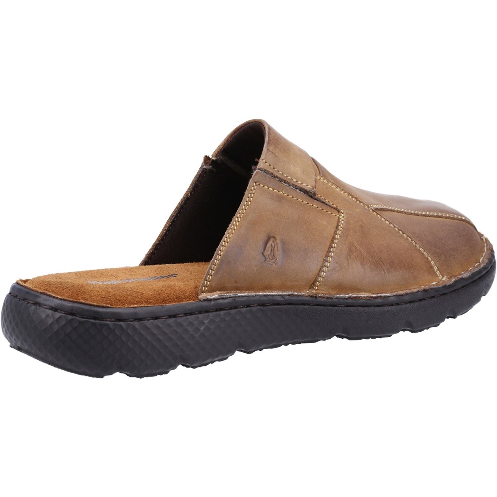 Hush Puppies Carson Mules En Cuir Pour Hommes Couleur Olive