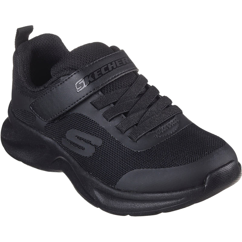 Skechers Dynamatic Chaussures De Sport Noires Pour Filles