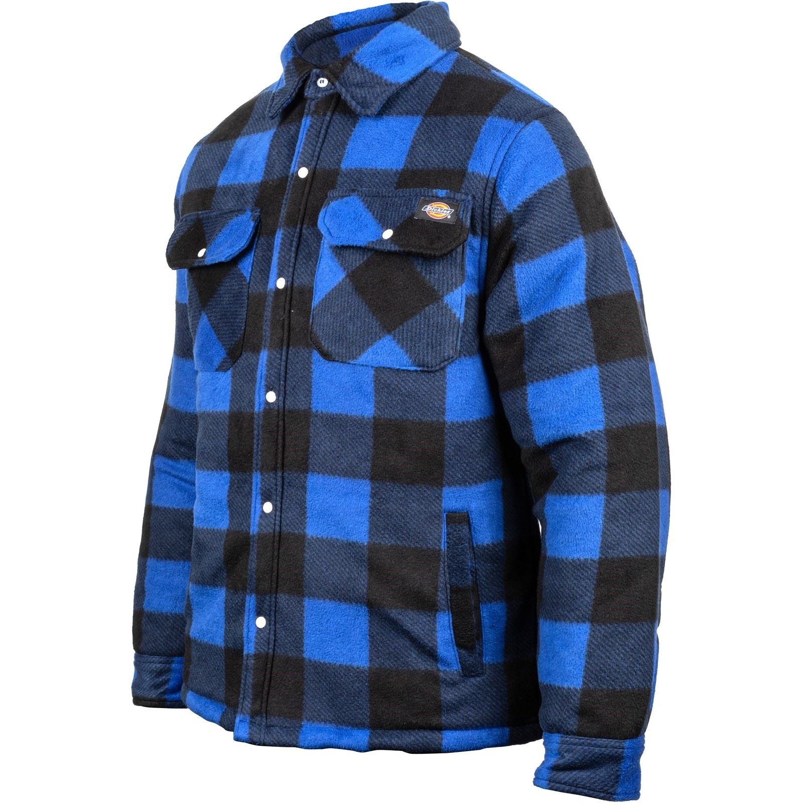 Dickies Portland Chemise Décontractée Bleue Pour Homme En Polyester