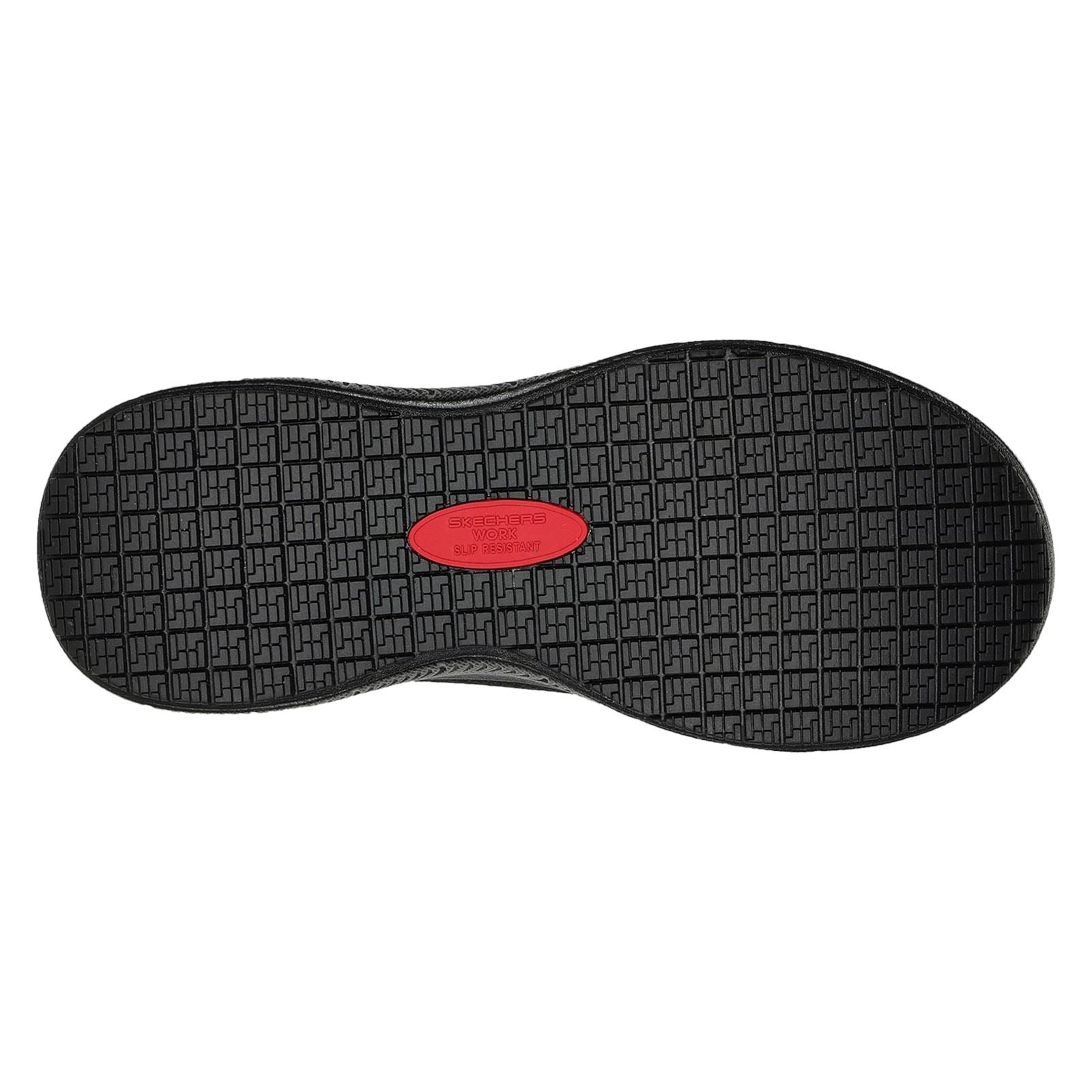Skechers Workwear Summits SR - Enslee Baskets De Sécurité Noires En Textile Pour Femmes