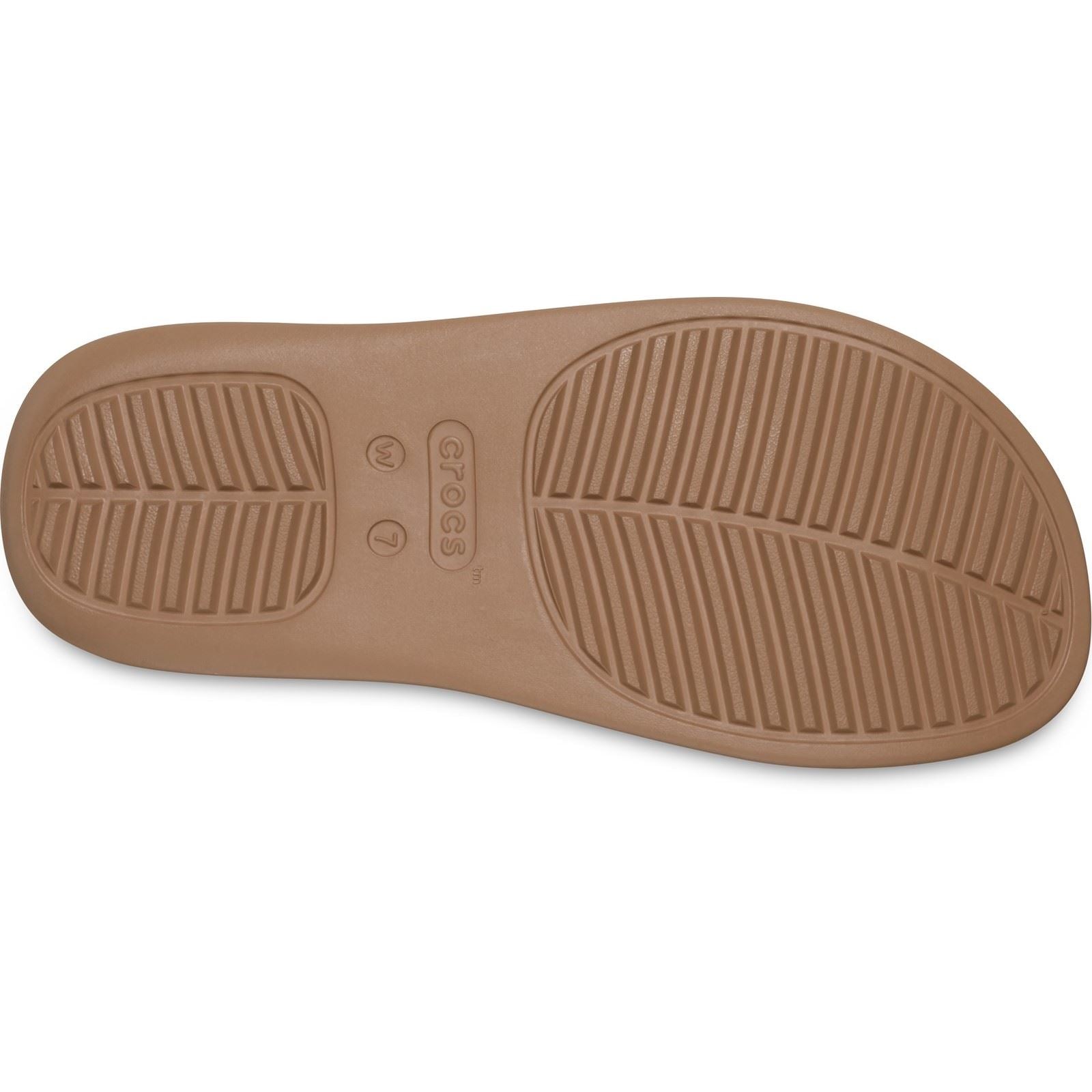 Crocs Getaway Platform Sandales En Chocolat Au Lait Eva Pour Femmes