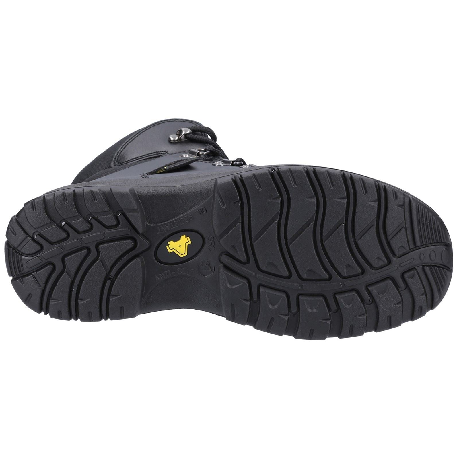 Amblers Safety  Bottes De Sécurité En Cuir Noires Pour Femmes As606