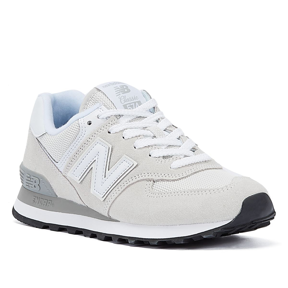 New Balance 574 Nuages De Nimbus Baskets Pour Femmes En Gris Clair