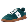 Ralph Lauren Heritage Area Baskets En Daim Pour Homme Vert