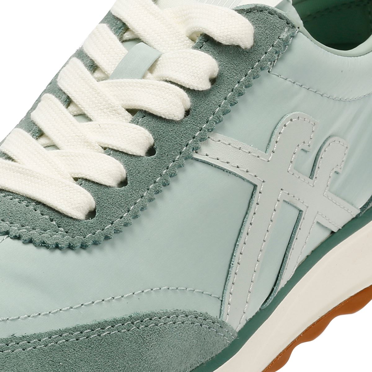 FitFlop X Pantone Retro-Q Baskets Vertes Pour Femmes Suede