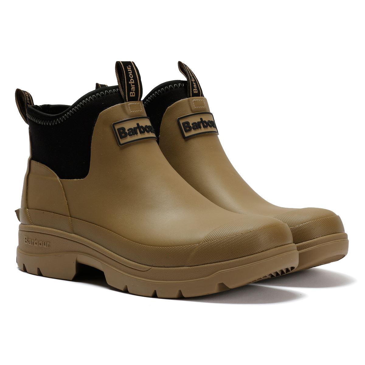 Barbour Ridge Bottes En Caoutchouc Pour Hommes Beiges