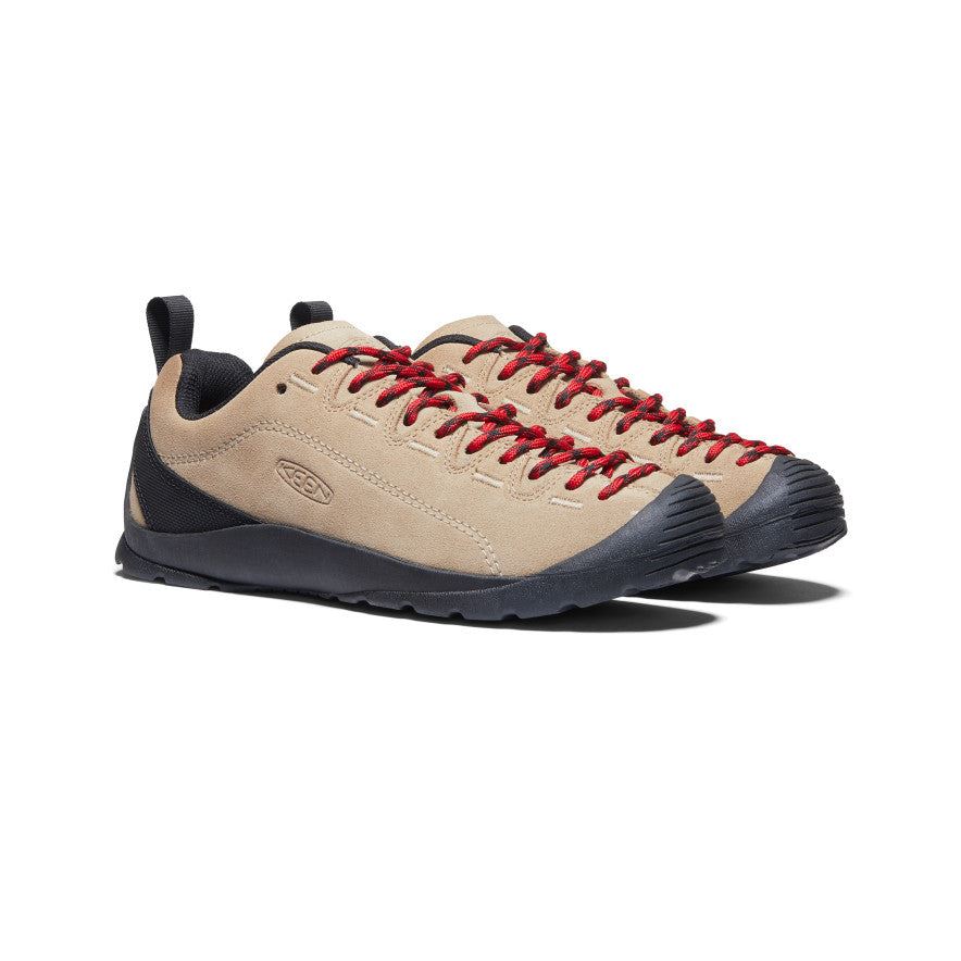 Keen Jasper Baskets Beiges Pour Femmes Suède