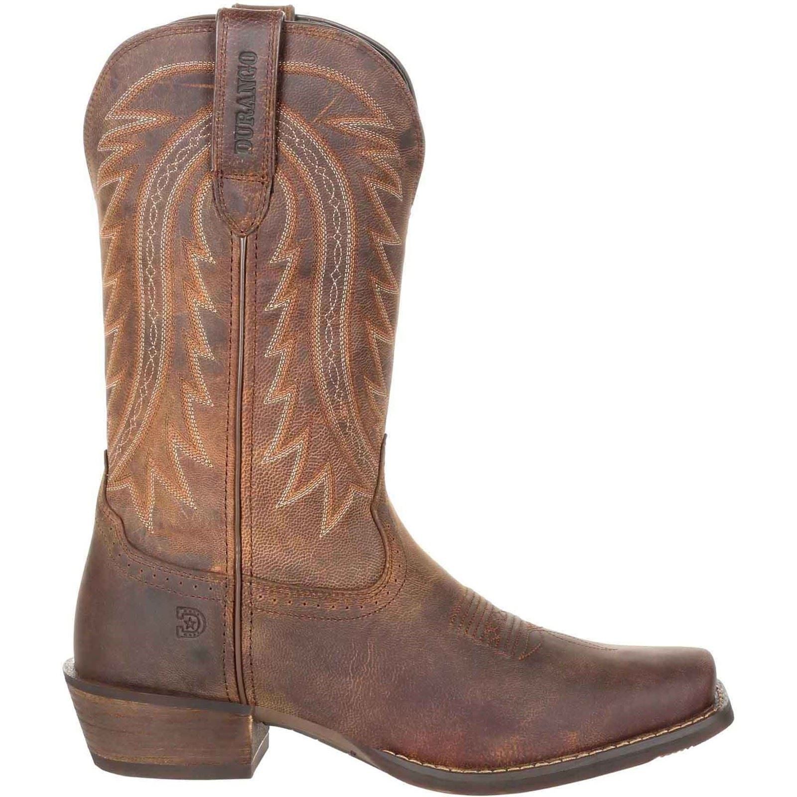 Durango Rebel Frontier Bottes En Cuir Pour Homme Couleur Brun Coucher De Soleil Avec Effet Vieilli