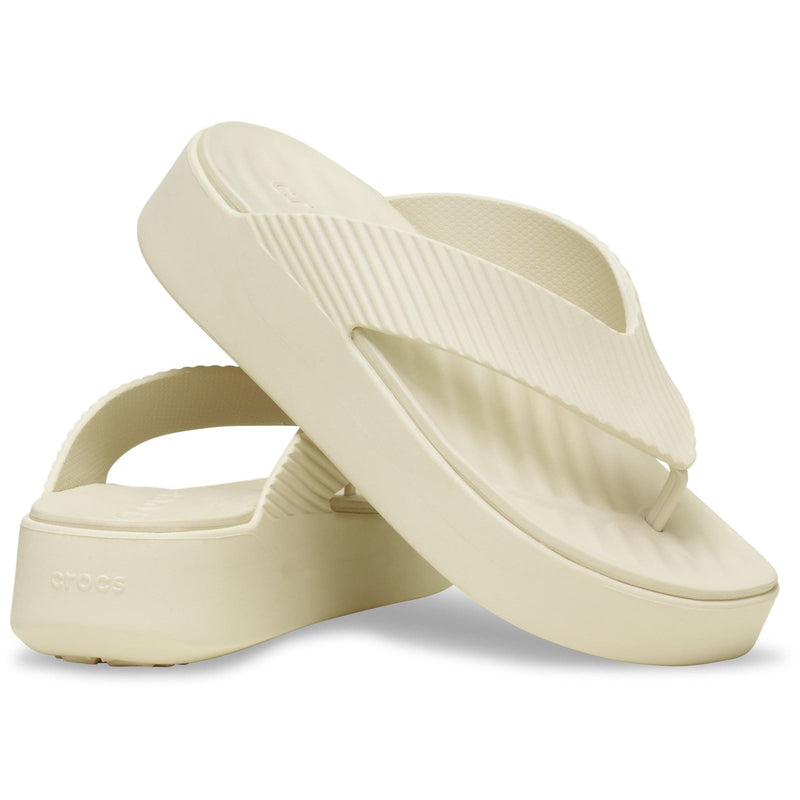 Crocs Getaway Platform Sandales En Thermoplastique Pour Femmes En Sable