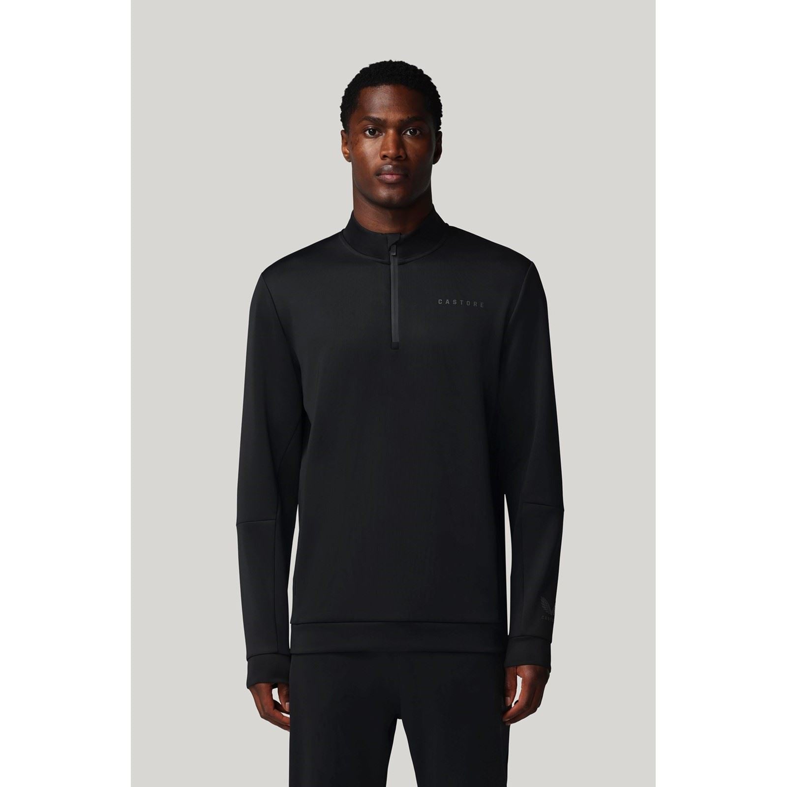 Castore Flex 1/4 Zip Sweatshirt Noir Pour Homme