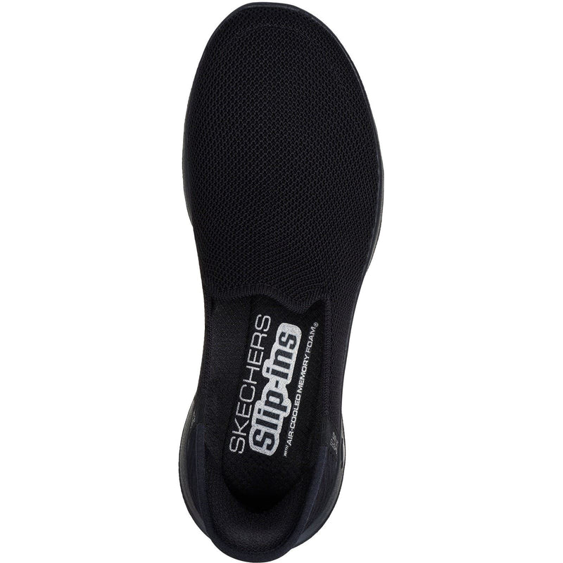 Skechers GO WALK Joy Vela Baskets Noires Pour Femmes En Toile