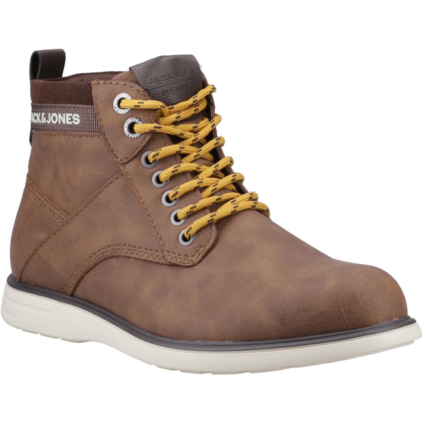 Jack & Jones Denver Bottes Cappuccino Pour Hommes En Polyuréthane