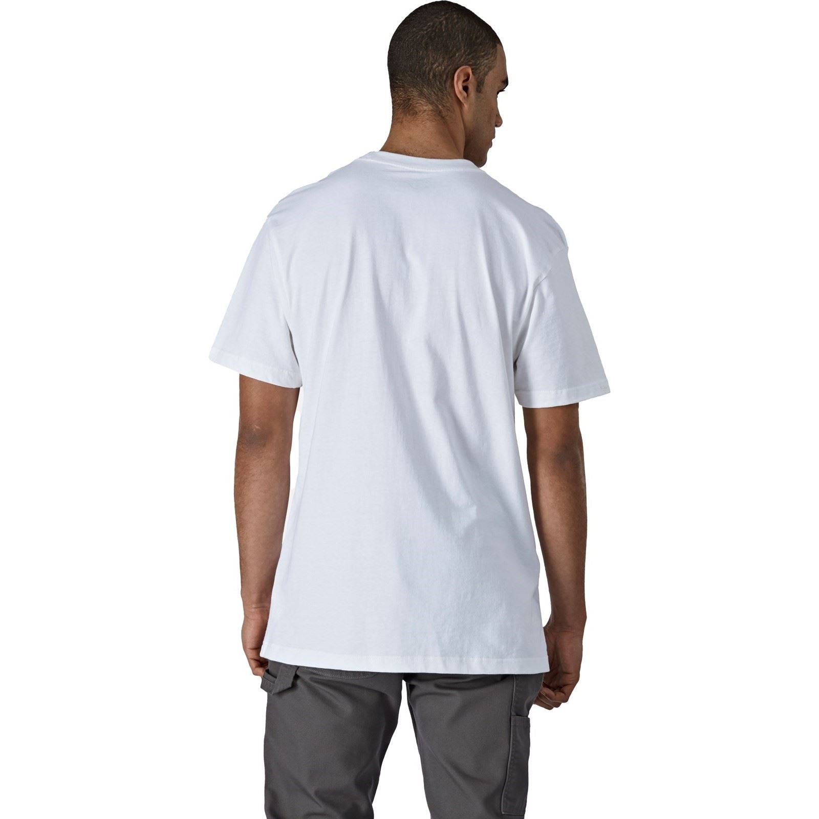 Dickies Short Sleeve T-Shirts Blancs En Coton Pour Hommes