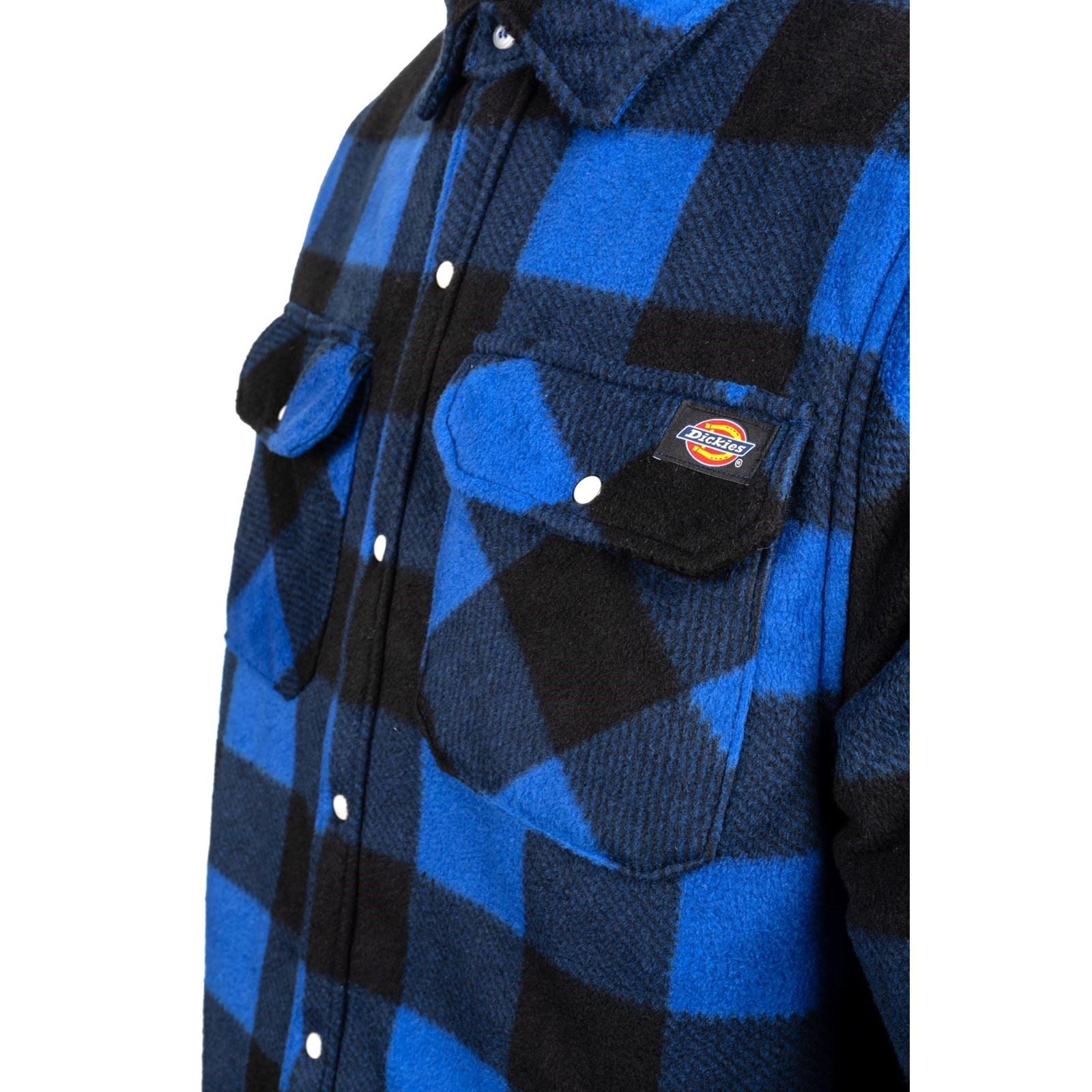 Dickies Portland Chemise Décontractée Bleue Pour Homme En Polyester