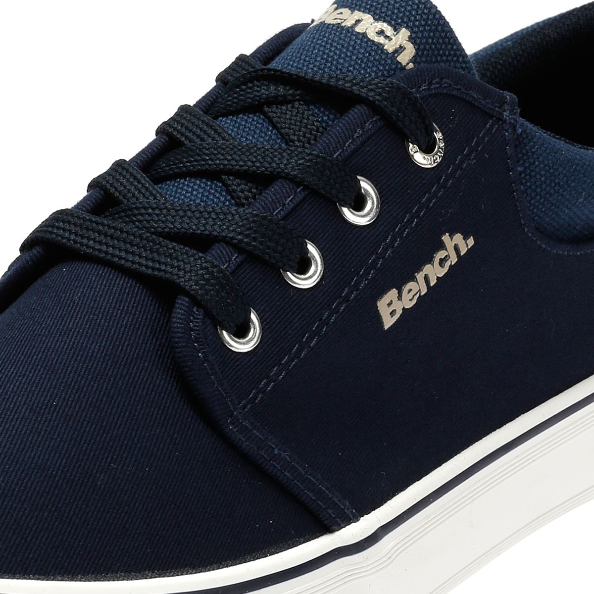 Bench Donnie Baskets Bleues En Toile Pour Hommes