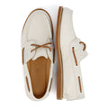 Timberland Classic 2 Eye Chaussures Blanches En Cuir Pour Femmes