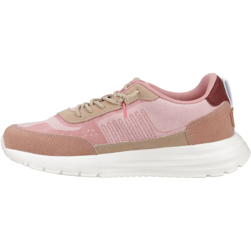 HEYDUDE Sirocco Alta Boho Sneakers Pour Femmes En Mélange De Polyester Rose