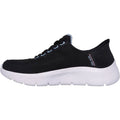 Skechers Go Walk Flex Clear Creek Baskets Pour Femmes En Textile Noir/Mauve