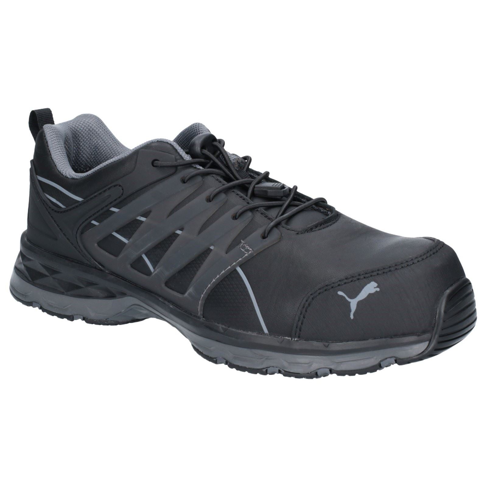 Puma Safety  Chaussures De Sécurité En Cuir Noir Velocity 2.0