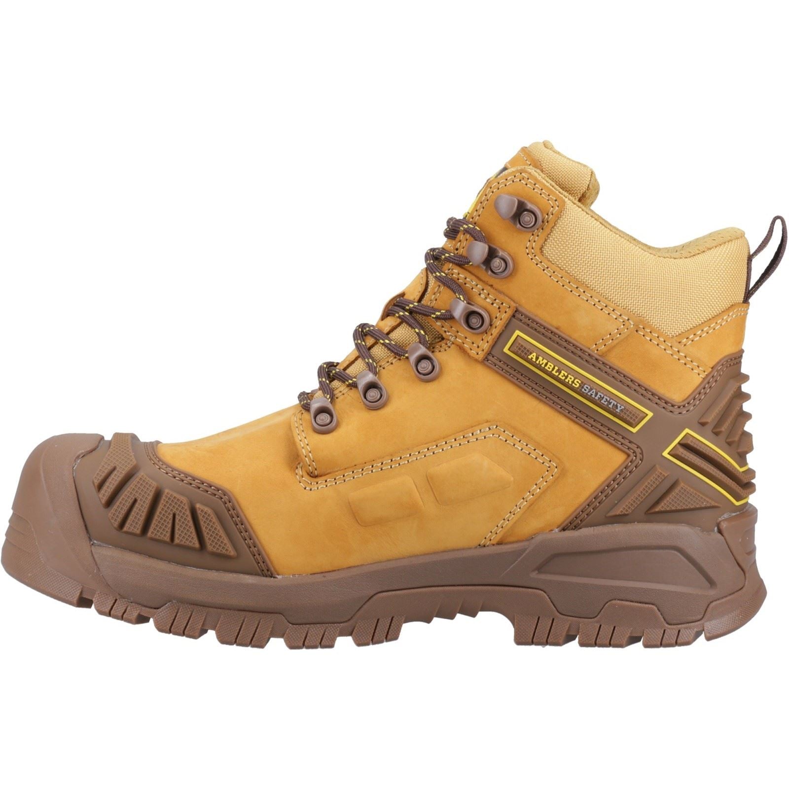 Amblers Safety Bottes De Sécurité En Cuir Ignite Honey
