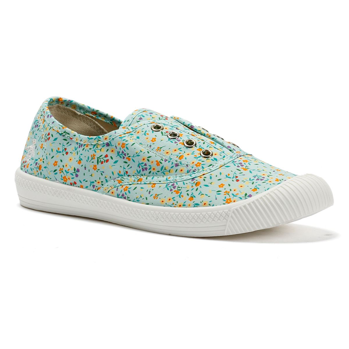 Penguin Anita Chaussures Vertes En Toile Pour Femmes