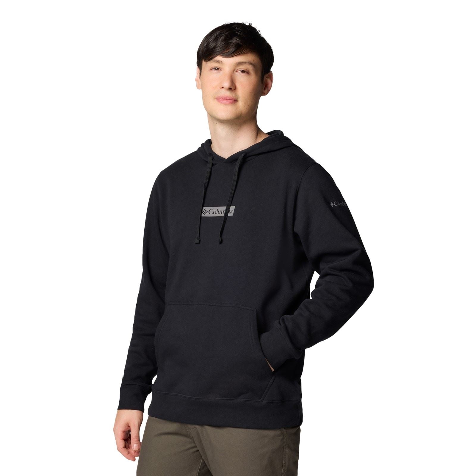 Columbia Columbia Trek Sweat À Capuche Noir En Coton Pour Homme Trek