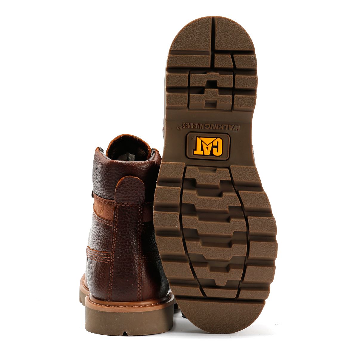 Caterpillar Colorado 2.0 Bottes En Cuir Pour Hommes Marron