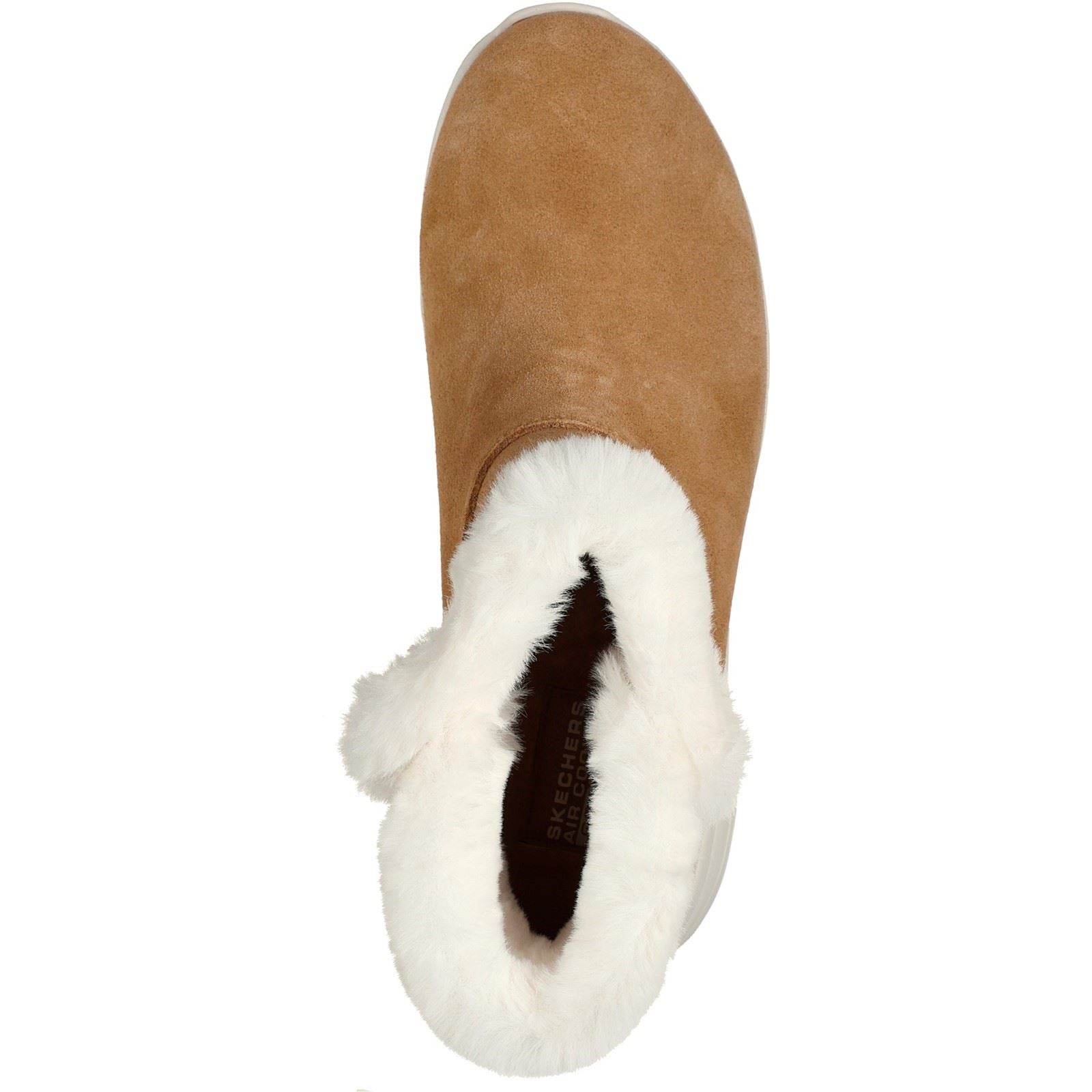 Skechers On-the-GO Stellar Cozy Step Bottes Femme En Cuir Chestnut