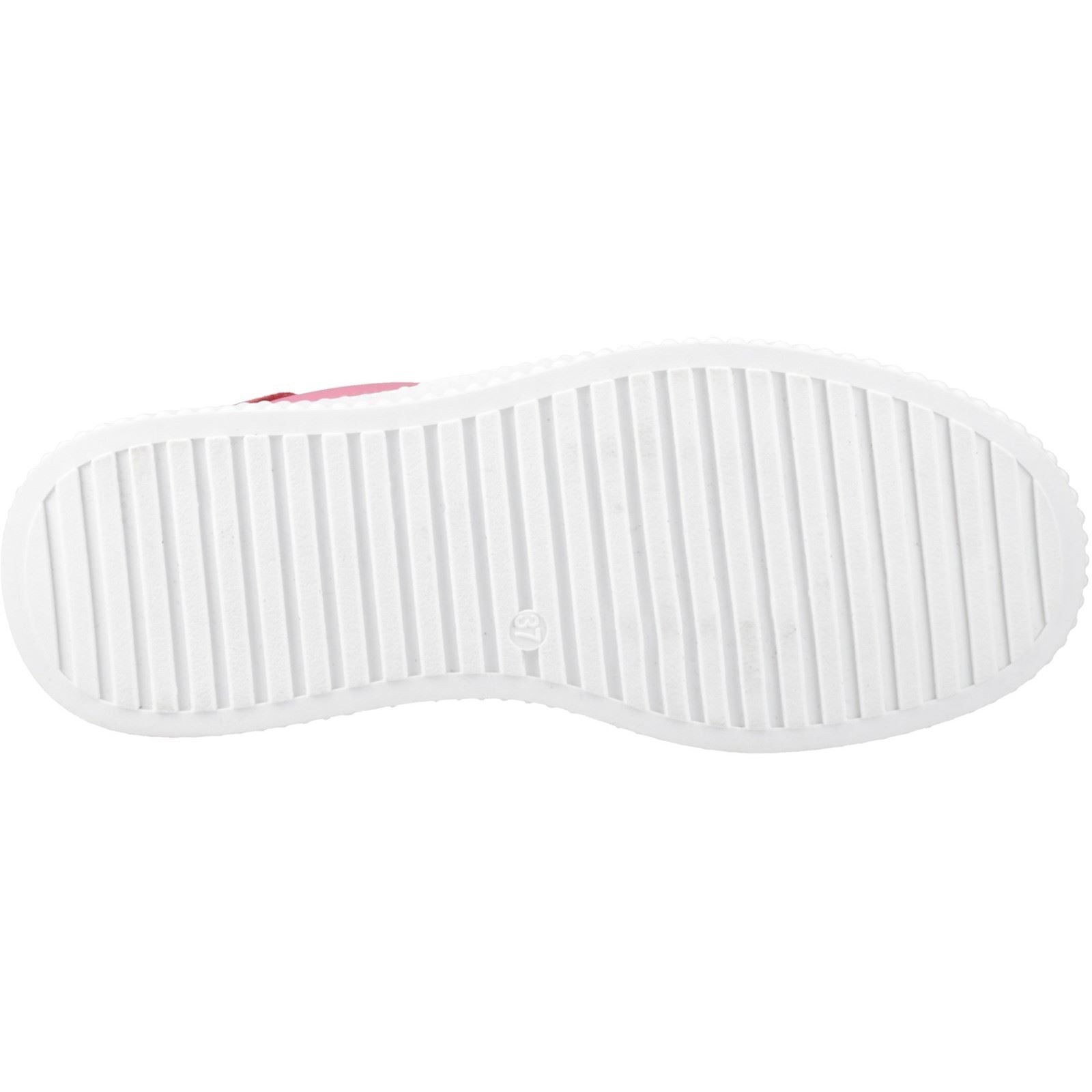 Hush Puppies Holly Chaussures De Sport Pour Femmes En Suède Fuchsia
