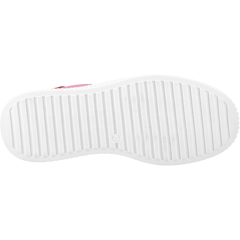 Hush Puppies Holly Chaussures De Sport Pour Femmes En Suède Fuchsia