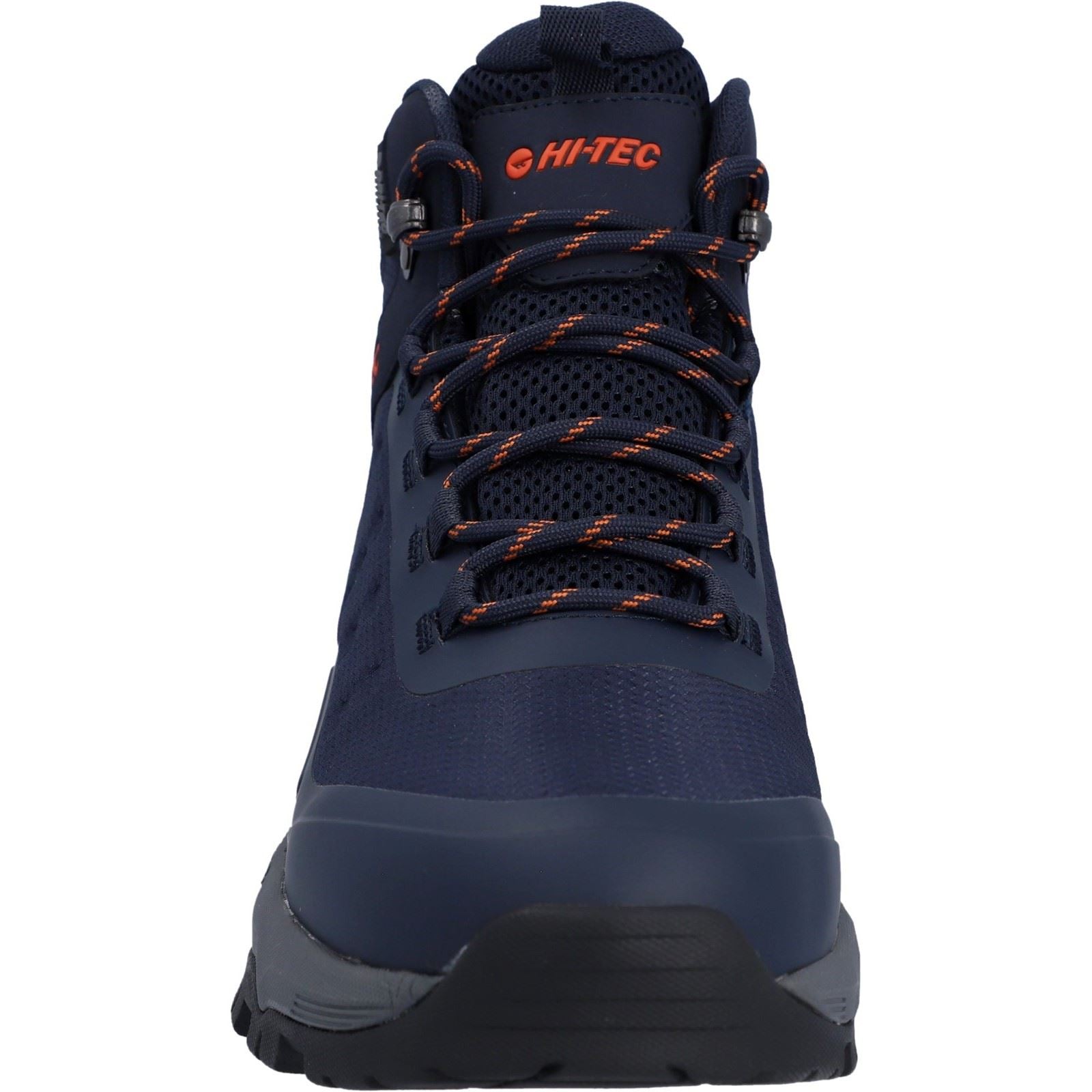 Hi-Tec Storm Expedition Sport Bottes De Randonnée Homme En Polyuréthane Bleu Marine/orange