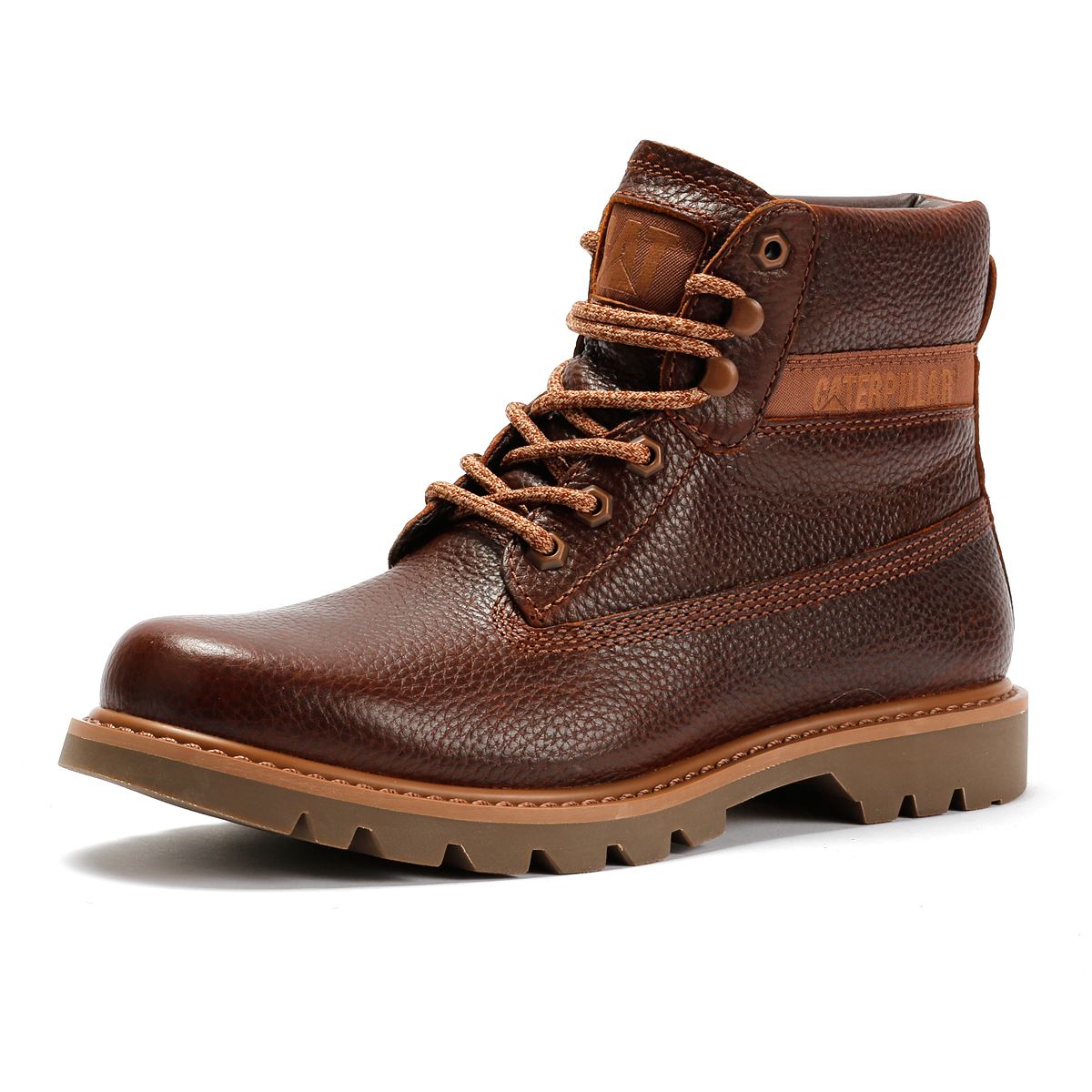 Caterpillar Colorado 2.0 Bottes En Cuir Pour Hommes Marron