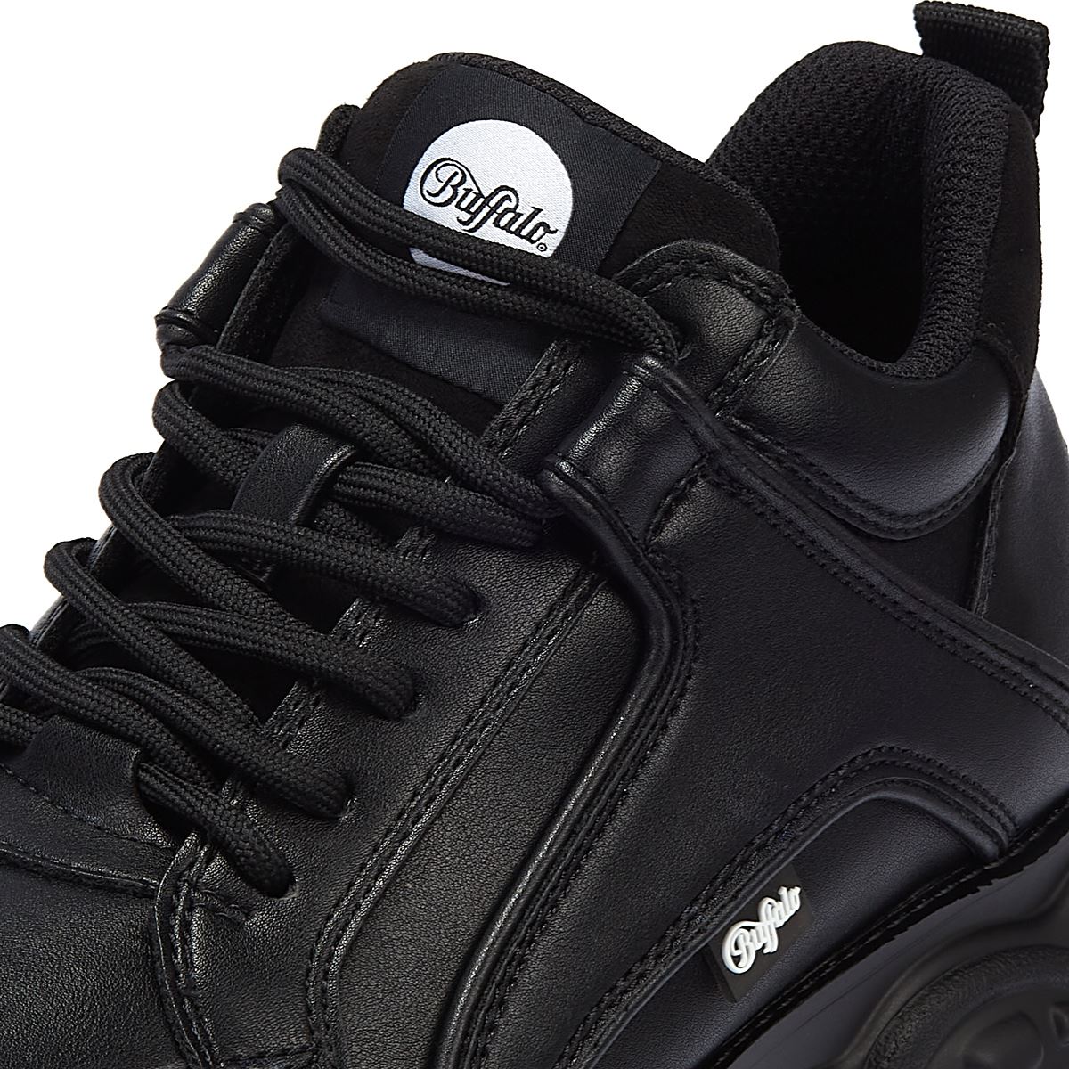 Buffalo Baskets Noires Pour Femmes Cld Corin