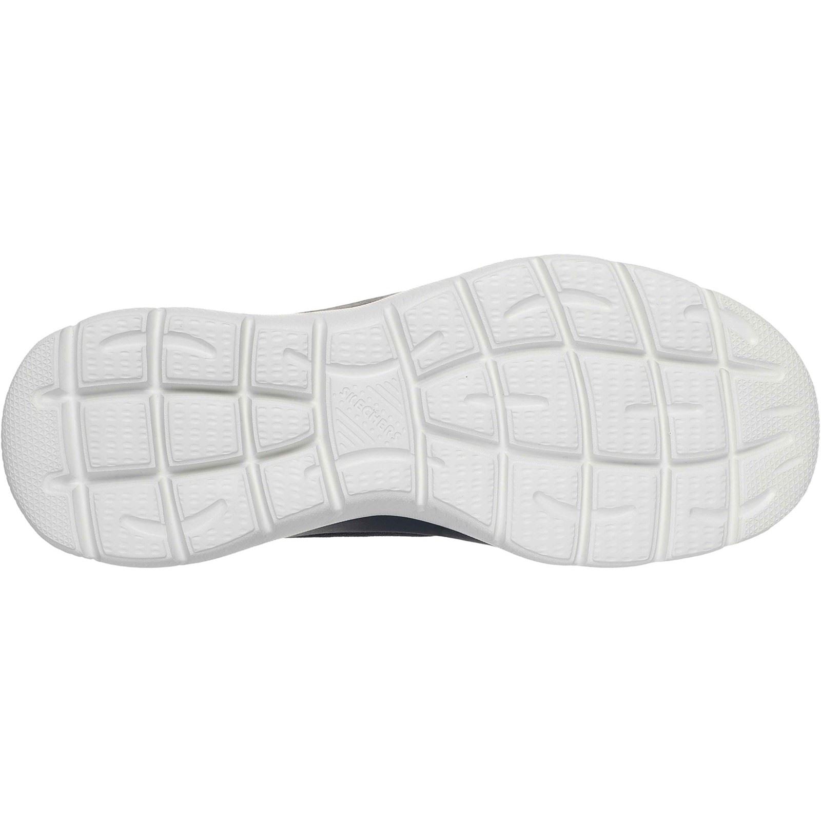 Skechers Arch Fit Summits Kynor Baskets En Polyester Pour Hommes Bleu Marine/Jaune
