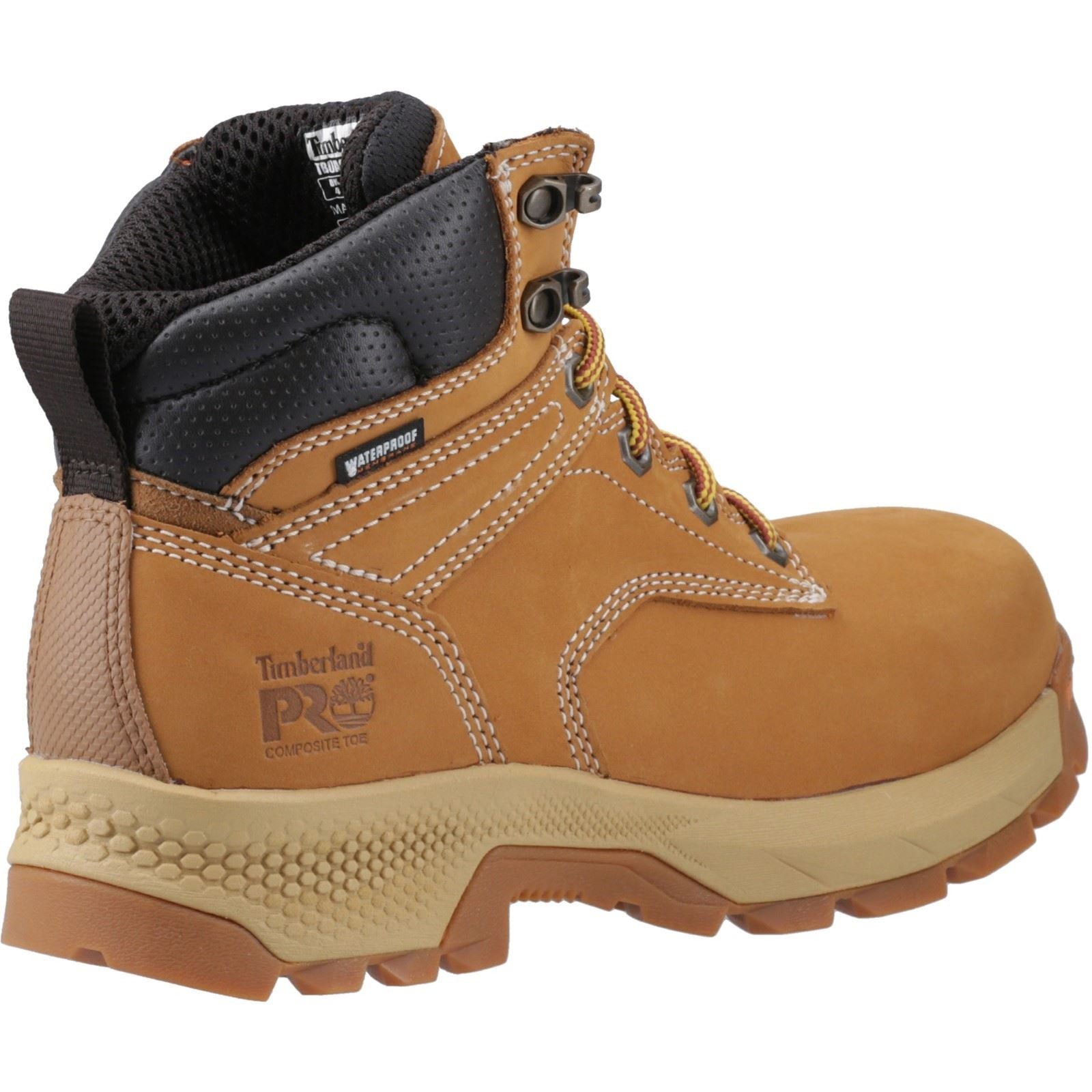 Timberland Pro Bottes De Sécurité Titan En Cuir Pour Femmes, 6" En Blé