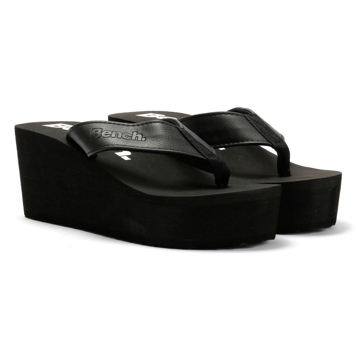 Bench Vacay Sandales Érivées Noires Pour Femmes