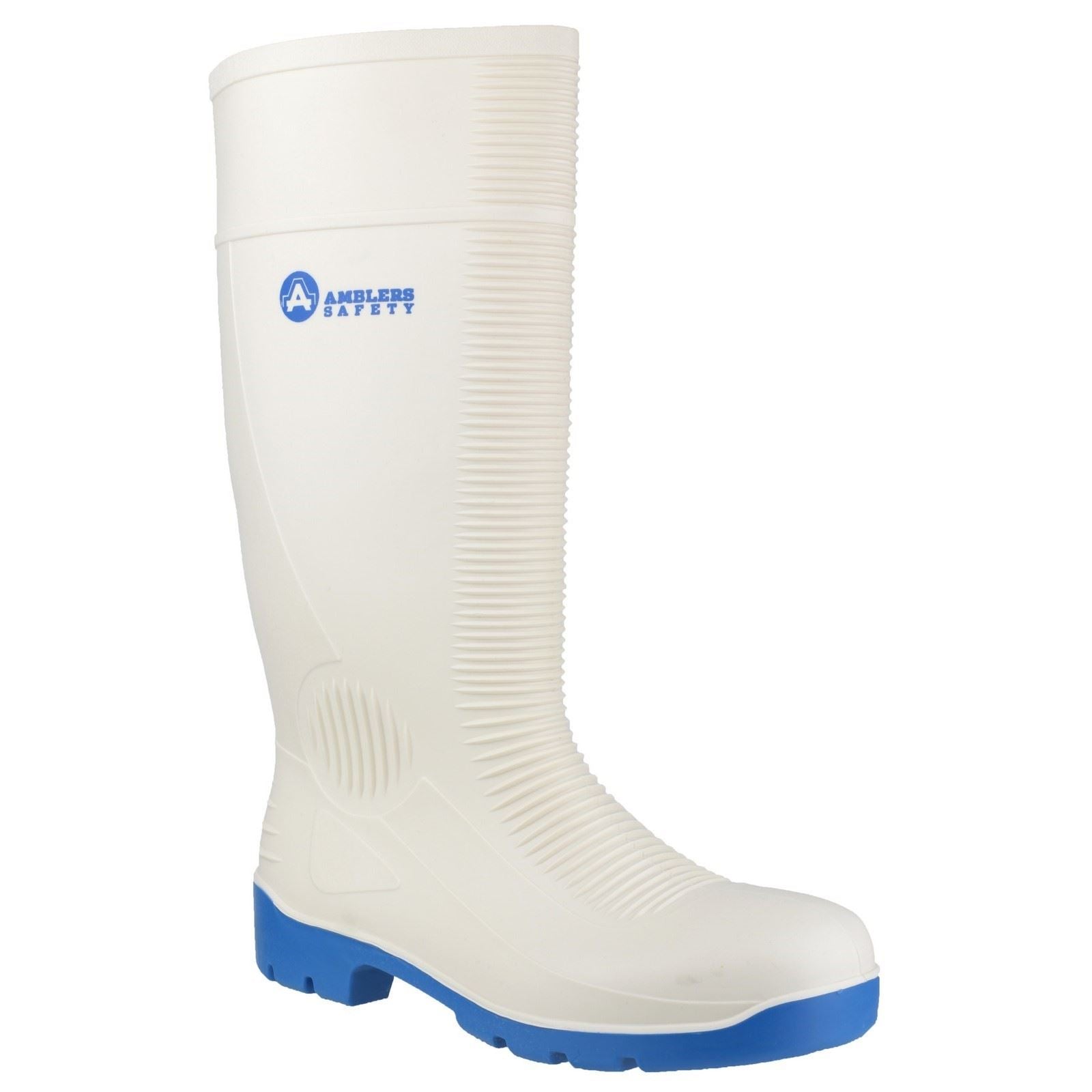 Amblers Safety  Bottes Wellington Blanches En Pvc/Nitrile Fs98