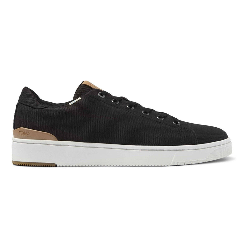 TOMS TRVL Lite 2.0 Low Baskets Noires En Coton À 100% Pour Hommes