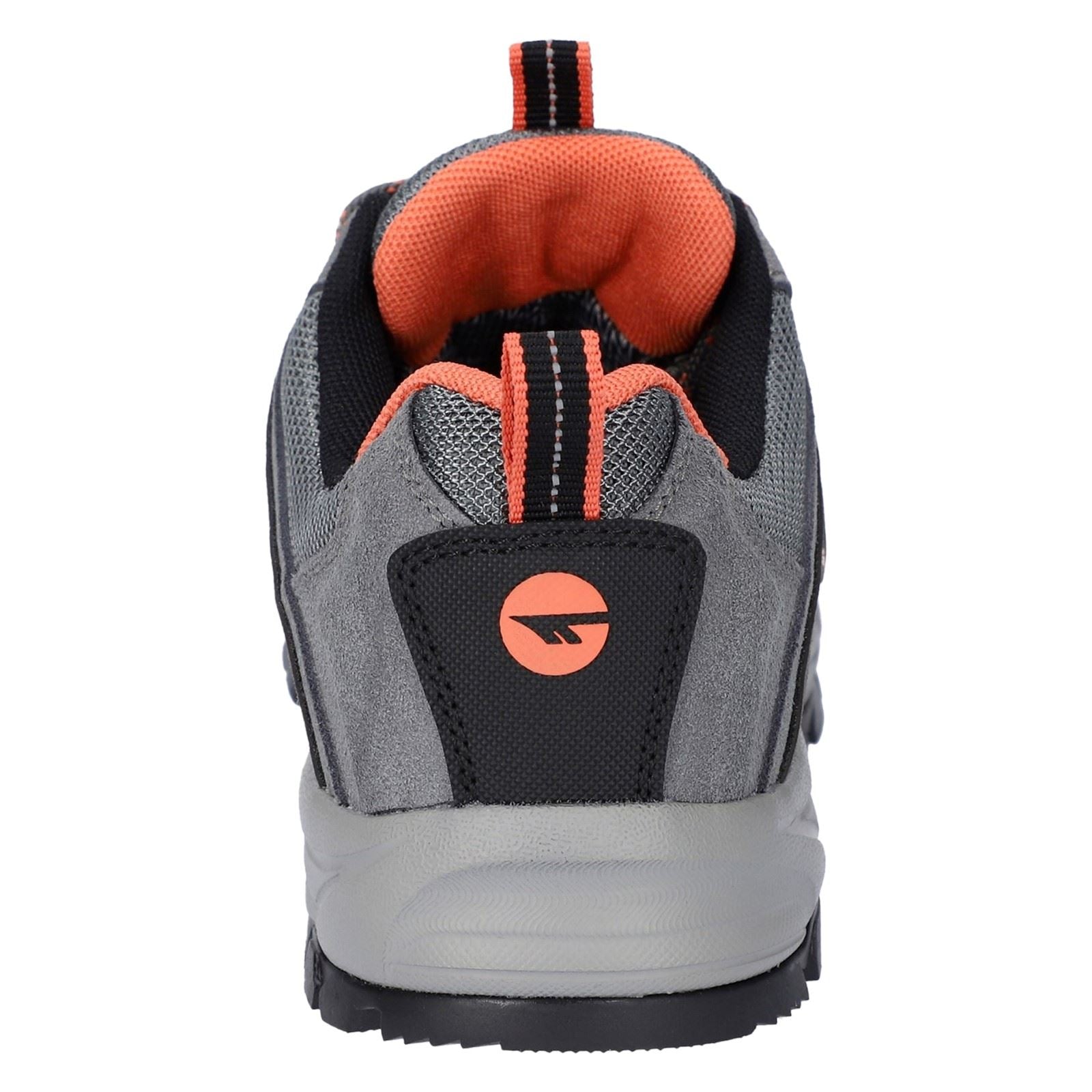 Hi-Tec Auckland Lite Bottes De Randonnée En Cuir Pour Femme En Acier/corail/gris Frais