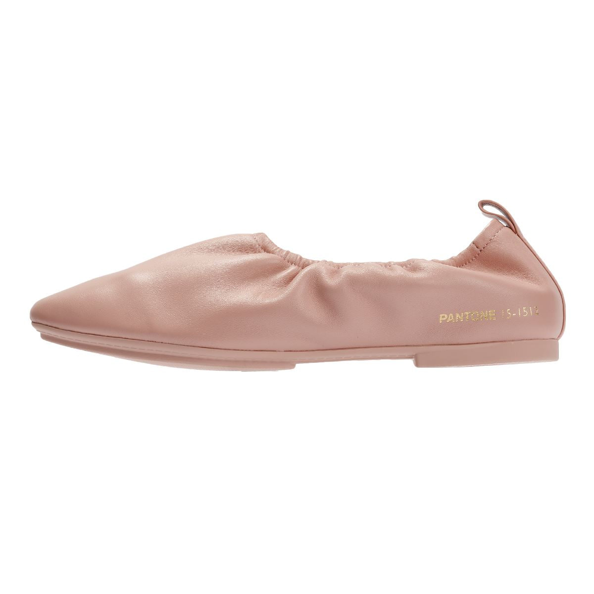 FitFlop X Pantone Delicato Ballerina Chaussures En Cuir Roses Pour Femmes