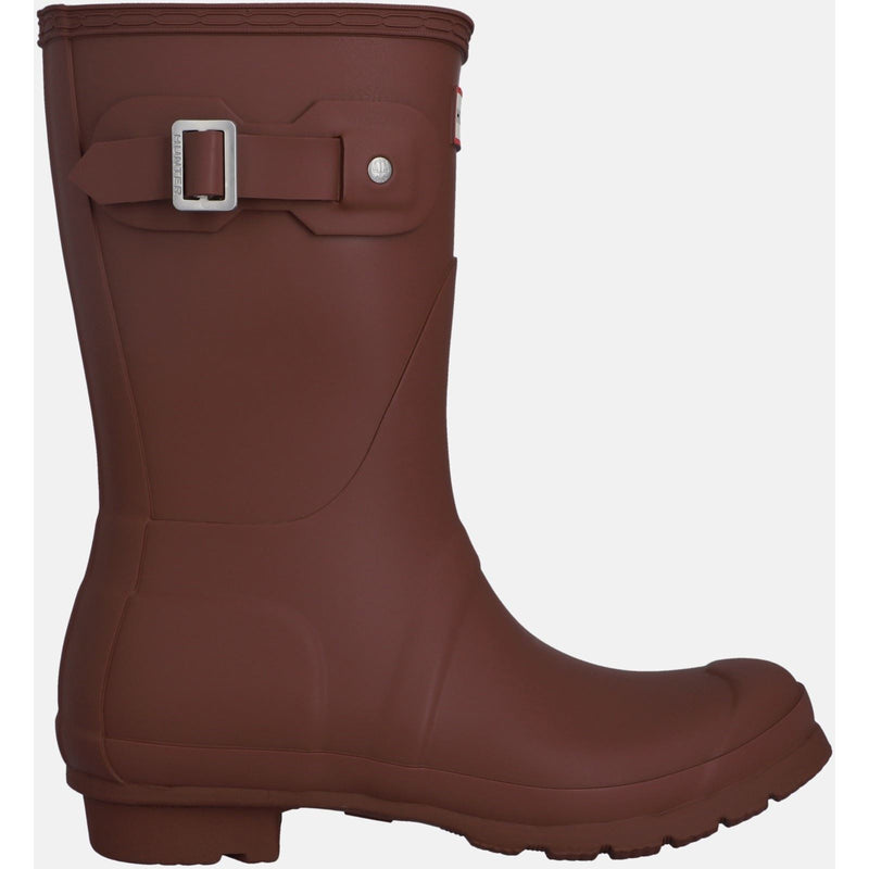 Hunter Original Short Wellington Boots Bottes En Caoutchouc Pour Femmes, Couleur Baie Discrète