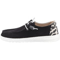 HEYDUDE Wendy Leopard Mocassins Pour Femmes Noirs/ Léopard