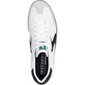 Skechers Hotshot Pyke Baskets Blanches/Noires Synthétiques Pour Homme