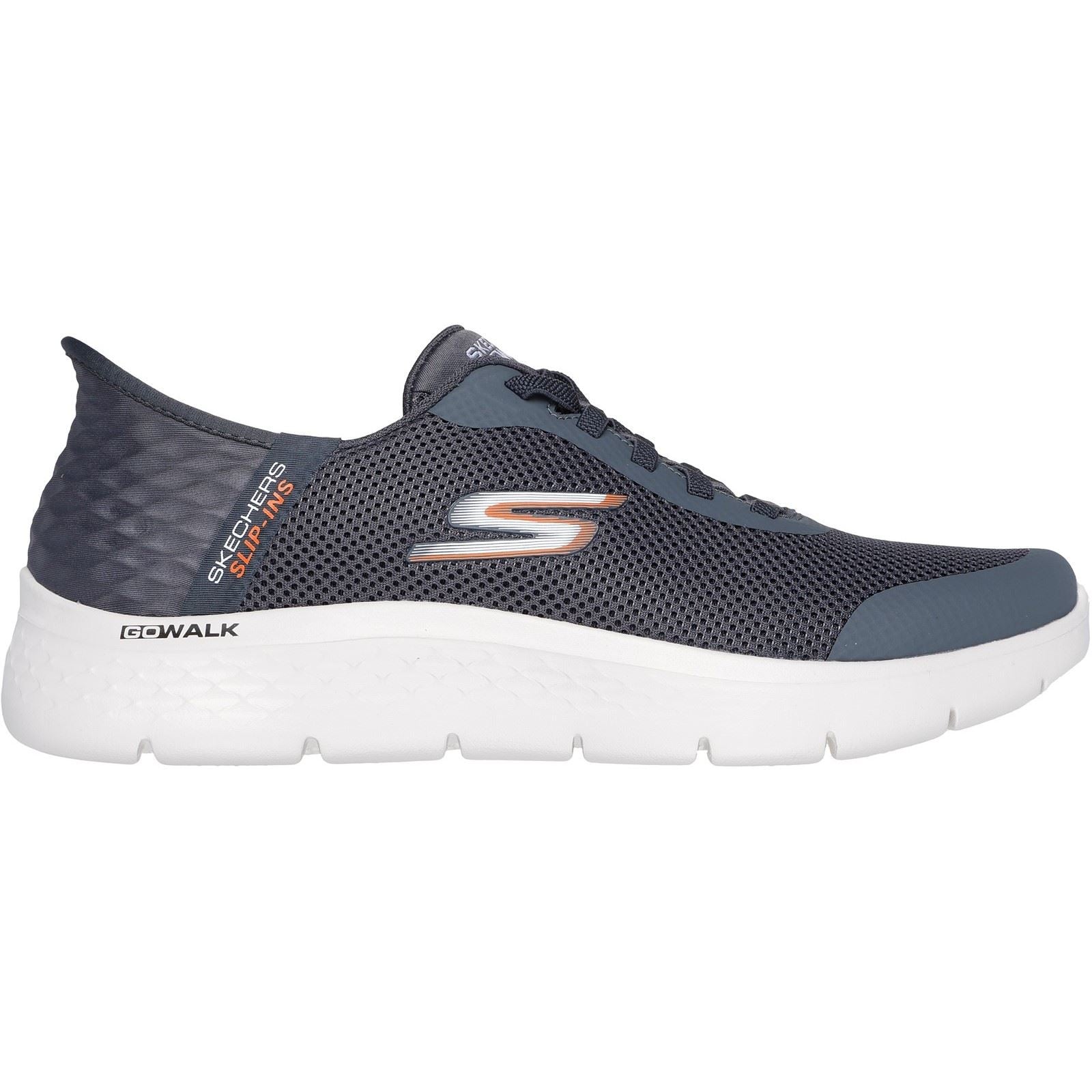 Skechers GO WALK Flex Hands Up Sneakers Grises Pour Hommes