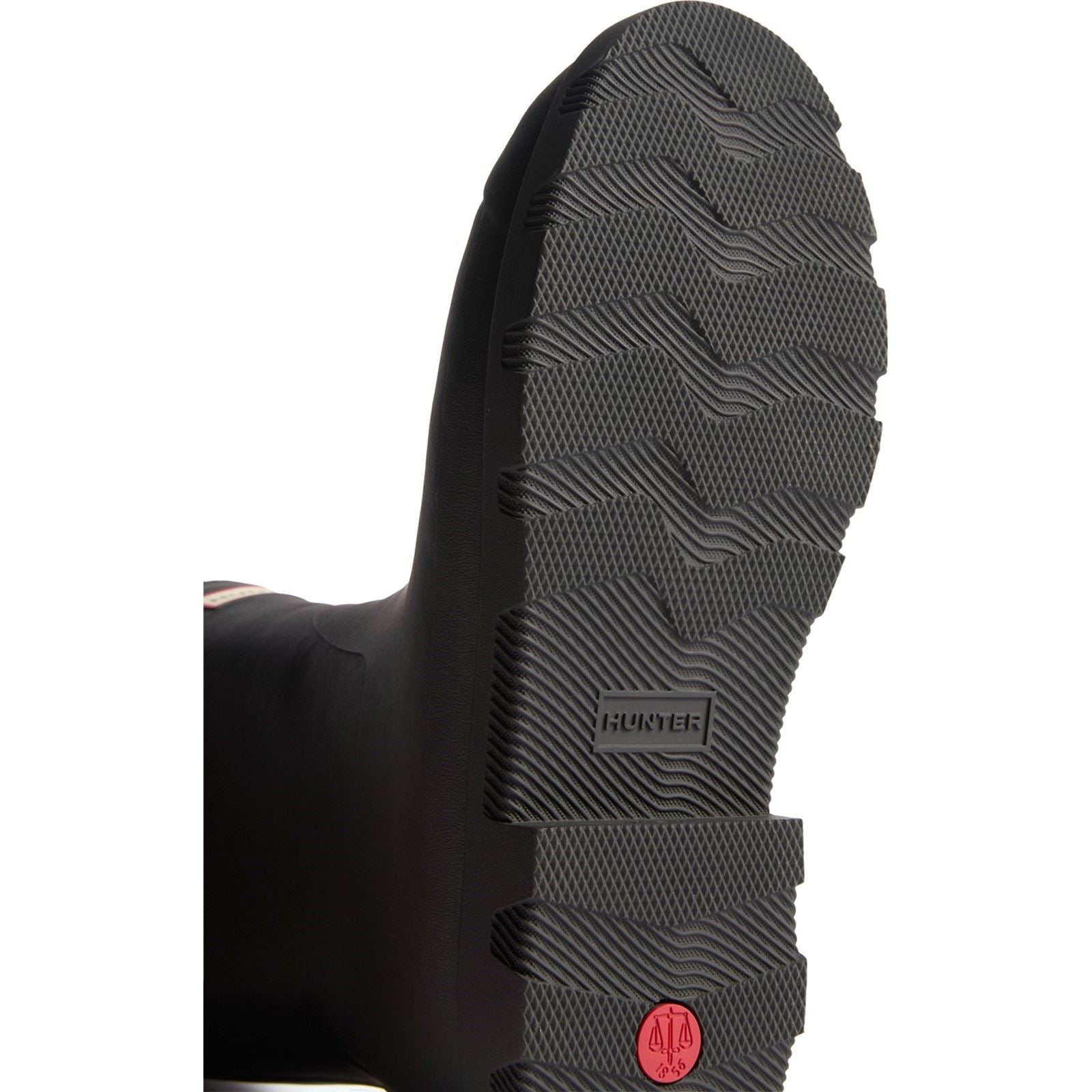 Hunter Downpour Short Insulated Bottes En Caoutchouc Noires Pour Femmes