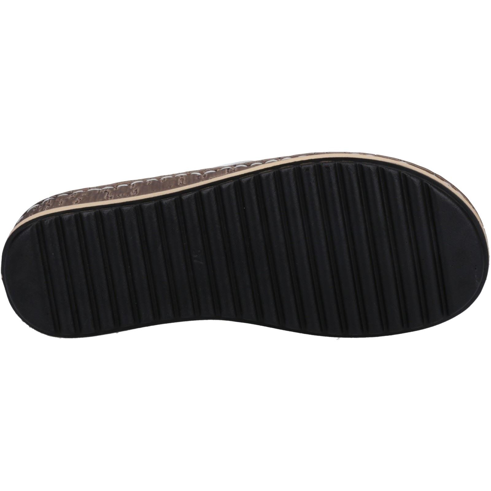 Hush Puppies Elissa Toepost Sandales Blanches Pour Femmes Suede