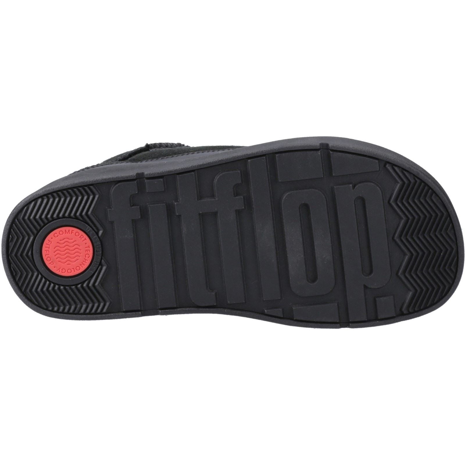 Fitflop Gen-FF Mini Double-Faced Bottes Noires Tout En Cuir Pour Femmes
